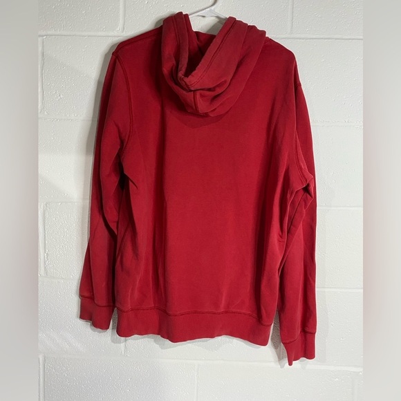 Nike Men's Red Hoodie large vintage - Picture 2 of 3